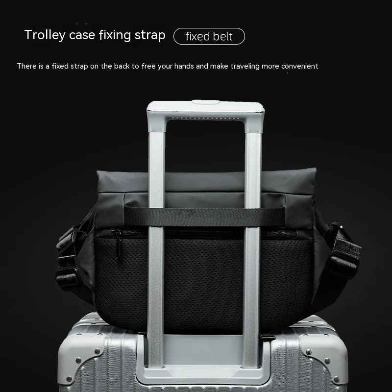 Men's Casual Mechanical Style Crossbody Bag