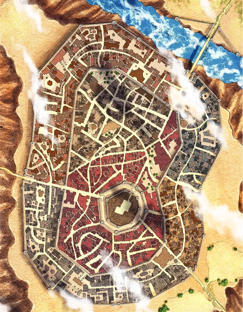 Rayley City Fantasy Map Patreon